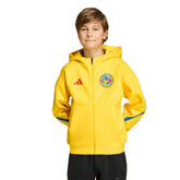Club America Youth 2025/26 Club Anthem Full-Zip Hoodie Jacket - Yellow cheap