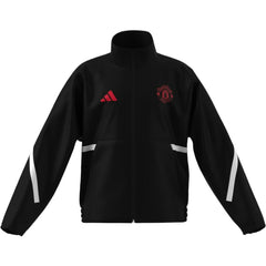 Manchester United Youth 2025/26 Club Anthem Full-Zip Jacket - Black for sale