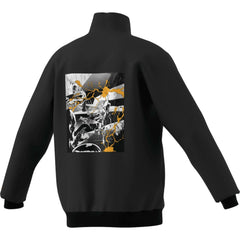 Real Madrid x Marvel Youth Track Jacket Discount - Black