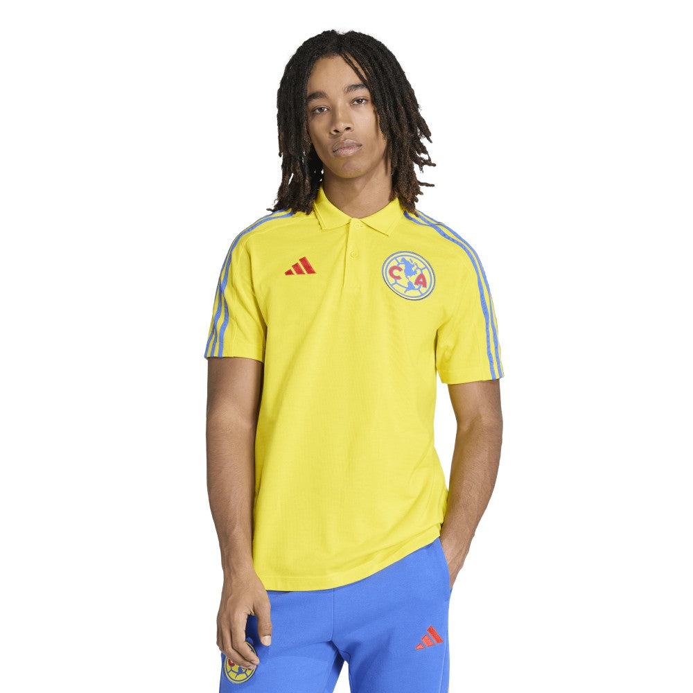 Club America 2025/26 DNA Alphaskin Polo - Yellow shop