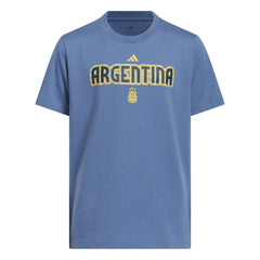 Argentina National Team Youth Jersey Hook T-Shirt - Blue cheap