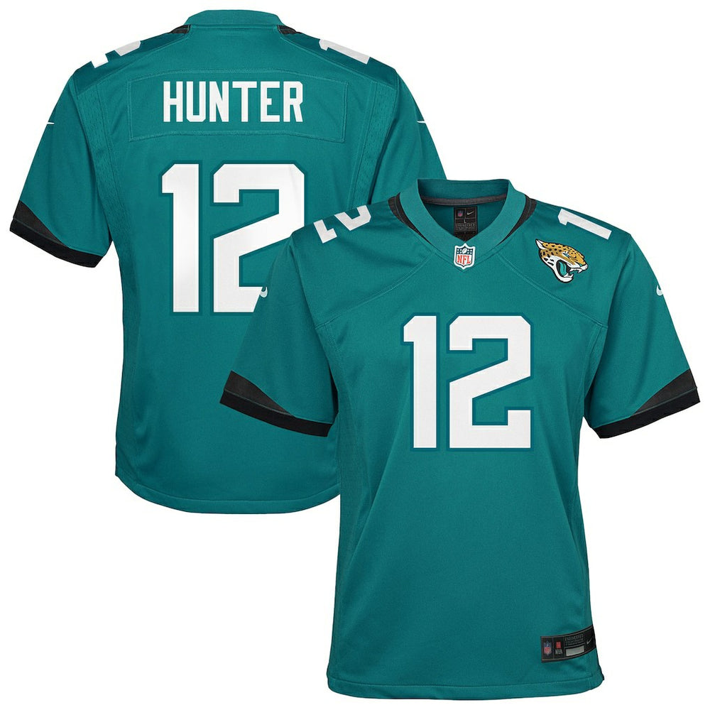 Travis Hunter Jacksonville Jaguars Youth Team Game Jersey - Teal on sale