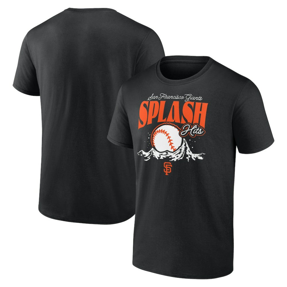 San Francisco Giants Splash Hits T-Shirt Black