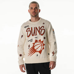 Phoenix Suns The Wild Collective Unisex 2025/26 City Edition Jacquard Sweater - Cream outlet