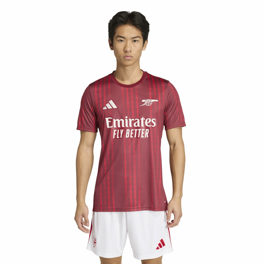 Arsenal 2025/26 Pre-Match Training Jersey - Red sale