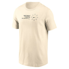 Detroit Tigers Pinwheel Lockup T-Shirt Natural