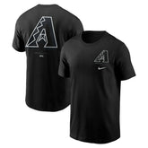 Arizona Diamondbacks Bar Loading T-Shirt Black