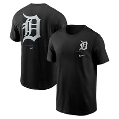 Detroit Tigers Bar Loading T-Shirt Black