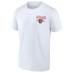 Florida Panthers Fanatics 2025 Stanley Cup Champions Jersey Roster T-Shirt - White T-shirts