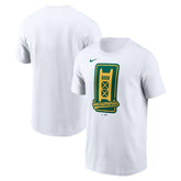 Athletics Script T-Shirt White
