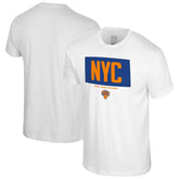 New York Knicks Stadium Essentials Crossbar T-Shirt - White discount