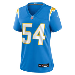 Kyle Kennard Los Angeles Chargers Women's Team Game Jersey - Powder Blue for sale