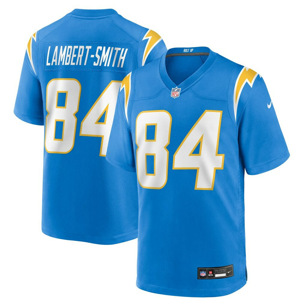 KeAndre Lambert-Smith Los Angeles Chargers Team Game Jersey - Powder Blue discount
