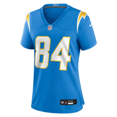 KeAndre Lambert-Smith Los Angeles Chargers Women's Team Game Jersey - Powder Blue discount