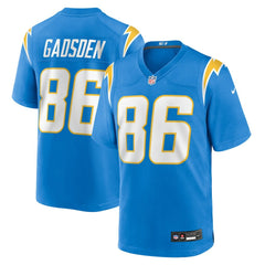 Oronde Gadsden Los Angeles Chargers Team Game Jersey - Powder Blue cheap