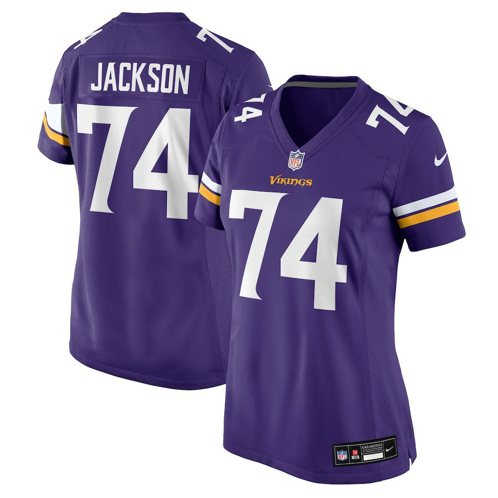 Donovan Jackson Minnesota Vikings Women's Team Game Jersey - Purple discount