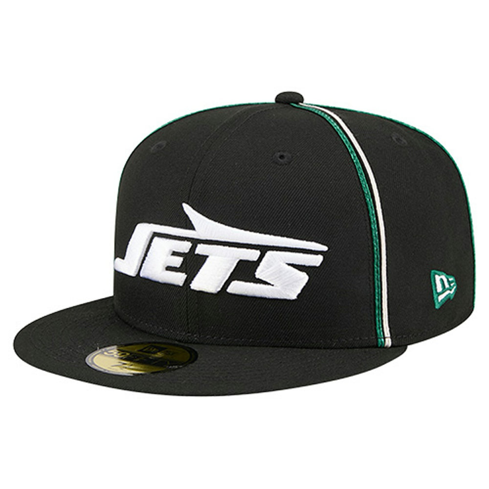 New York Jets New Era Soutache 59FIFTY Fitted Hat - Black outlet