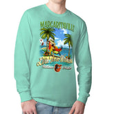 Baltimore Orioles Margaritaville Livin' for the Weekend Long Sleeve T-Shirt Mint