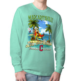 Cleveland Guardians Margaritaville Livin' for the Weekend Long Sleeve T-Shirt Mint
