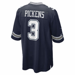 George Pickens Dallas Cowboys Game Jersey - Navy on sale