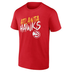 Atlanta Hawks Hustle Custom T-Shirt - Red cheap