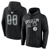 Brooklyn Nets Hustle Custom Pullover Hoodie - Black outlet