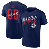 LA Clippers Hustle Custom T-Shirt - Navy discount