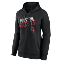 Houston Rockets Women's Hustle Custom Pullover Hoodie sale - Black on sale