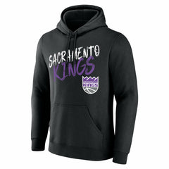 Sacramento Kings Hustle Custom Pullover Hoodie - Black outlet
