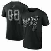 San Antonio Spurs Hustle Custom T-Shirt - Black for sale