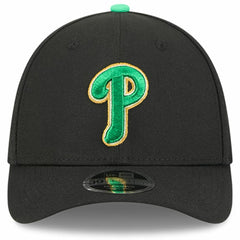 Philadelphia Phillies 2026 St. Patrick's Day 39THIRTY Flex Hat Black