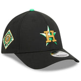 Houston Astros 2026 St. Patrick's Day 39THIRTY Flex Hat Black