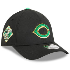 Cincinnati Reds 2026 St. Patrick's Day 39THIRTY Flex Hat Black
