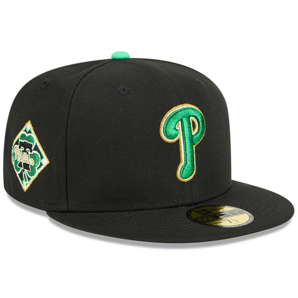 Philadelphia Phillies 2026 St. Patrick's Day 59FIFTY Fitted Hat Black