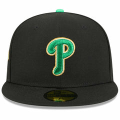 Philadelphia Phillies 2026 St. Patrick's Day 59FIFTY Fitted Hat Black