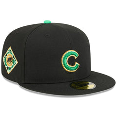 Chicago Cubs 2026 St. Patrick's Day 59FIFTY Fitted Hat Black