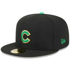 Chicago Cubs 2026 St. Patrick's Day 59FIFTY Fitted Hat Black