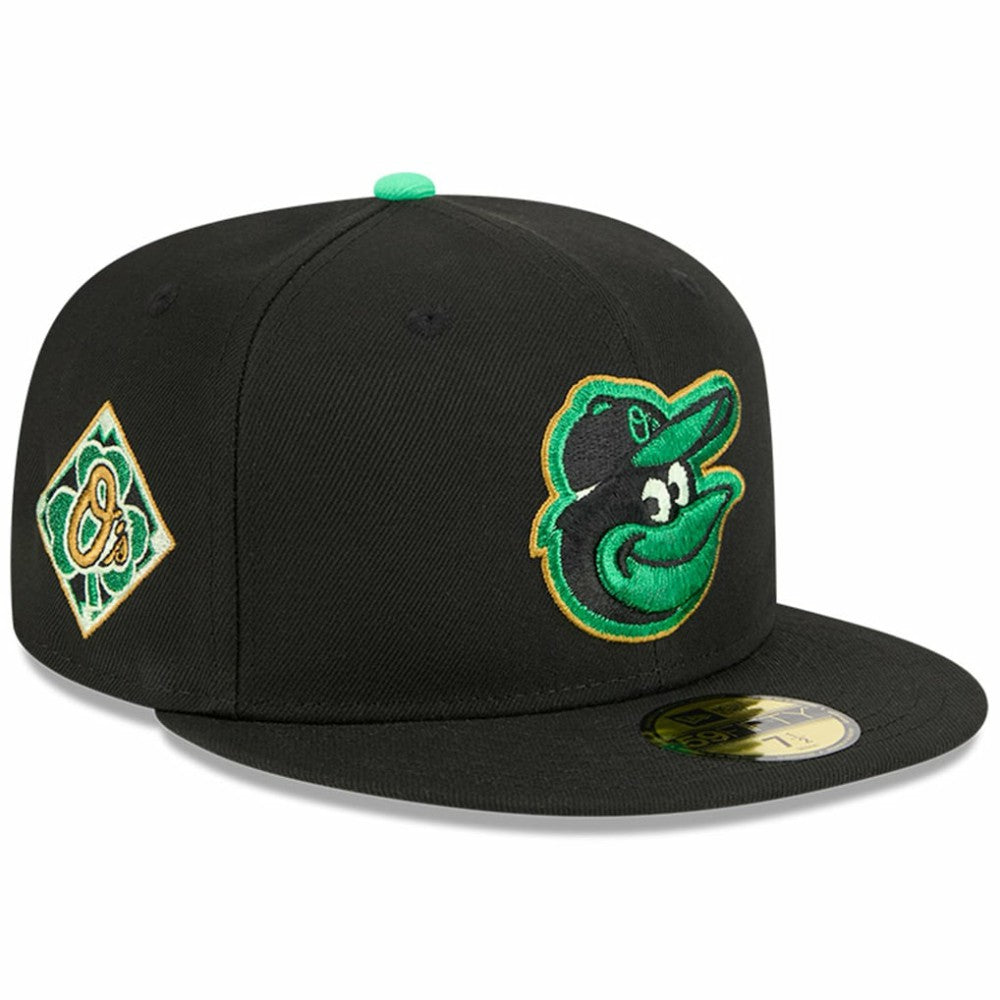 Baltimore Orioles 2026 St. Patrick's Day 59FIFTY Fitted Hat Black