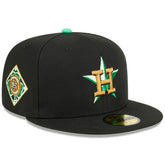 Houston Astros 2026 St. Patrick's Day 59FIFTY Fitted Hat Black