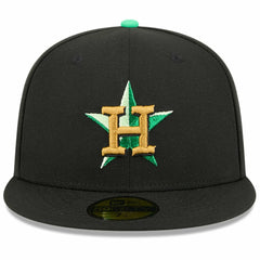 Houston Astros 2026 St. Patrick's Day 59FIFTY Fitted Hat Black