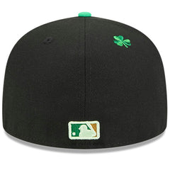 Los Angeles Angels 2026 St. Patrick's Day 59FIFTY Fitted Hat Black
