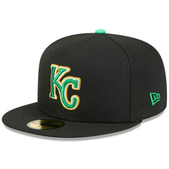 Kansas City Royals 2026 St. Patrick's Day 59FIFTY Fitted Hat Black