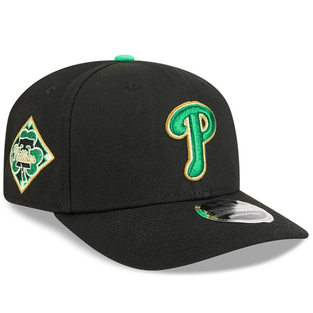 Philadelphia Phillies 2026 St. Patrick's Day 9SEVENTY Adjustable Hat Black