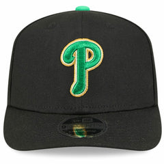 Philadelphia Phillies 2026 St. Patrick's Day 9SEVENTY Adjustable Hat Black