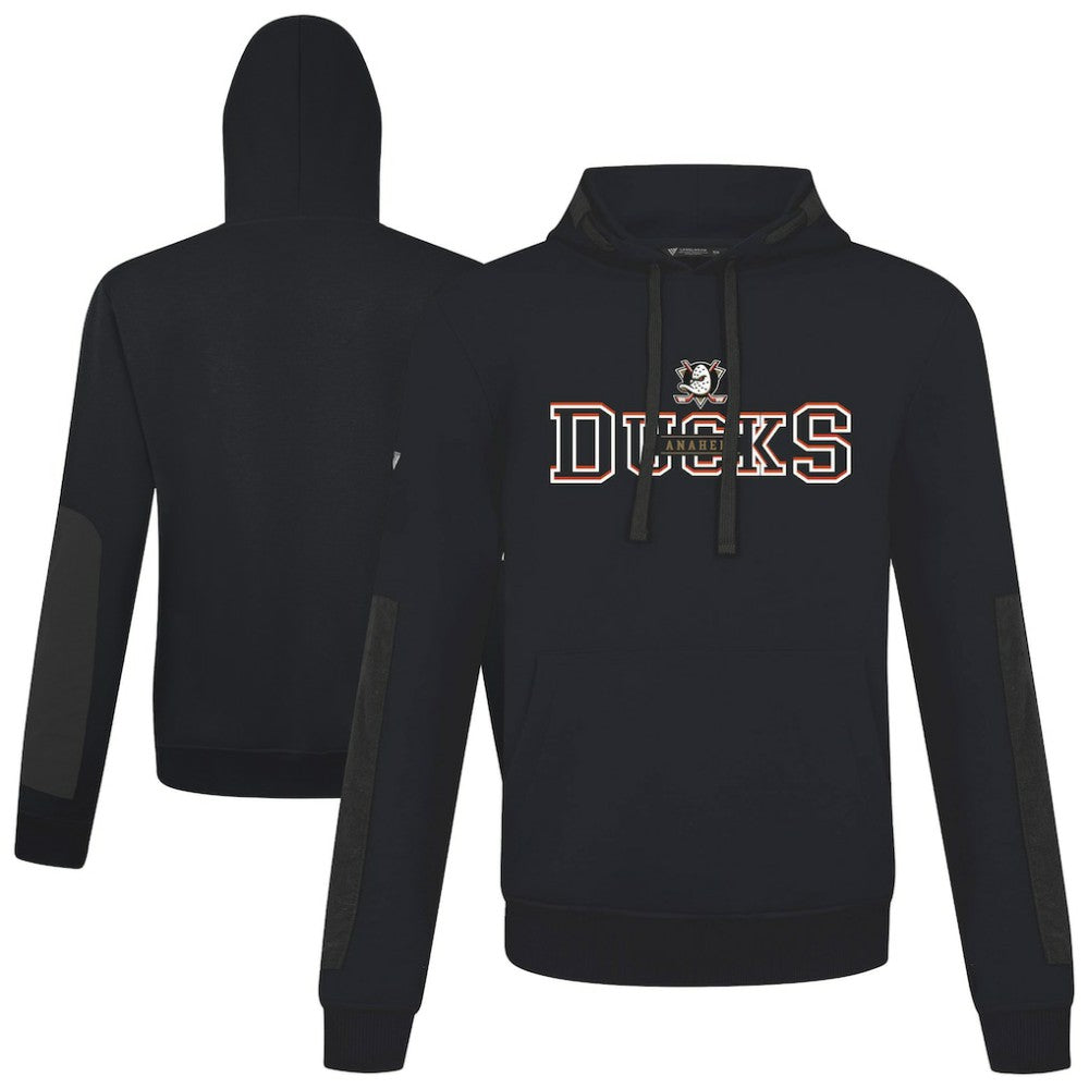 Anaheim Ducks Levelwear Bombay Journey Pullover Hoodie - Black Hoodies