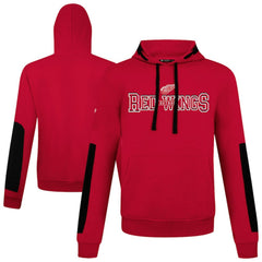 Detroit Red Wings Levelwear Bombay Journey Pullover Hoodie - Red Hoodies