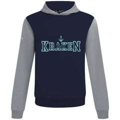 Seattle Kraken Levelwear Ultimate Journey Pullover Hoodie - Deep Sea Blue/Gray Hoodies