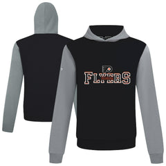 Philadelphia Flyers Levelwear Ultimate Journey Pullover Hoodie - Black/Gray Hoodies