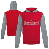 Columbus Blue Jackets Levelwear Ultimate Journey Pullover Hoodie - Red/Gray Hoodies