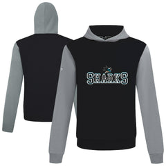 San Jose Sharks Levelwear Ultimate Journey Pullover Hoodie - Black/Gray Hoodies